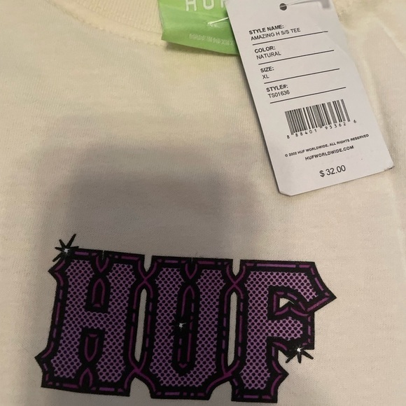 Huf Amazing Kids' T-shirt Short Sleeve - Picture 8 of 10